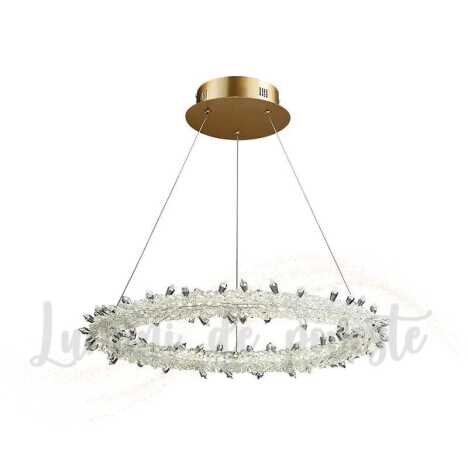 Candelabru LED 36W Moonstone Gold 600, LED inclus, 1 surse de iluminare, Lumina: Cald, Natural, Rece