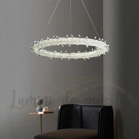 Candelabru LED 36W Moonstone Gold 600, LED inclus, 1 surse de iluminare, Lumina: Cald, Natural, Rece