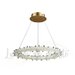 Candelabru LED 36W Moonstone Gold 600, LED inclus, 1 surse de iluminare, Lumina: Cald, Natural, Rece